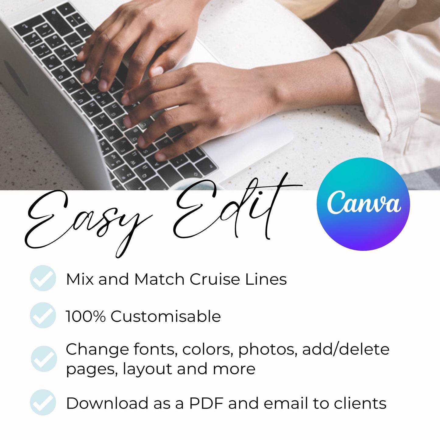 Cruise Perks and Company Comparison Flyer made in Canva