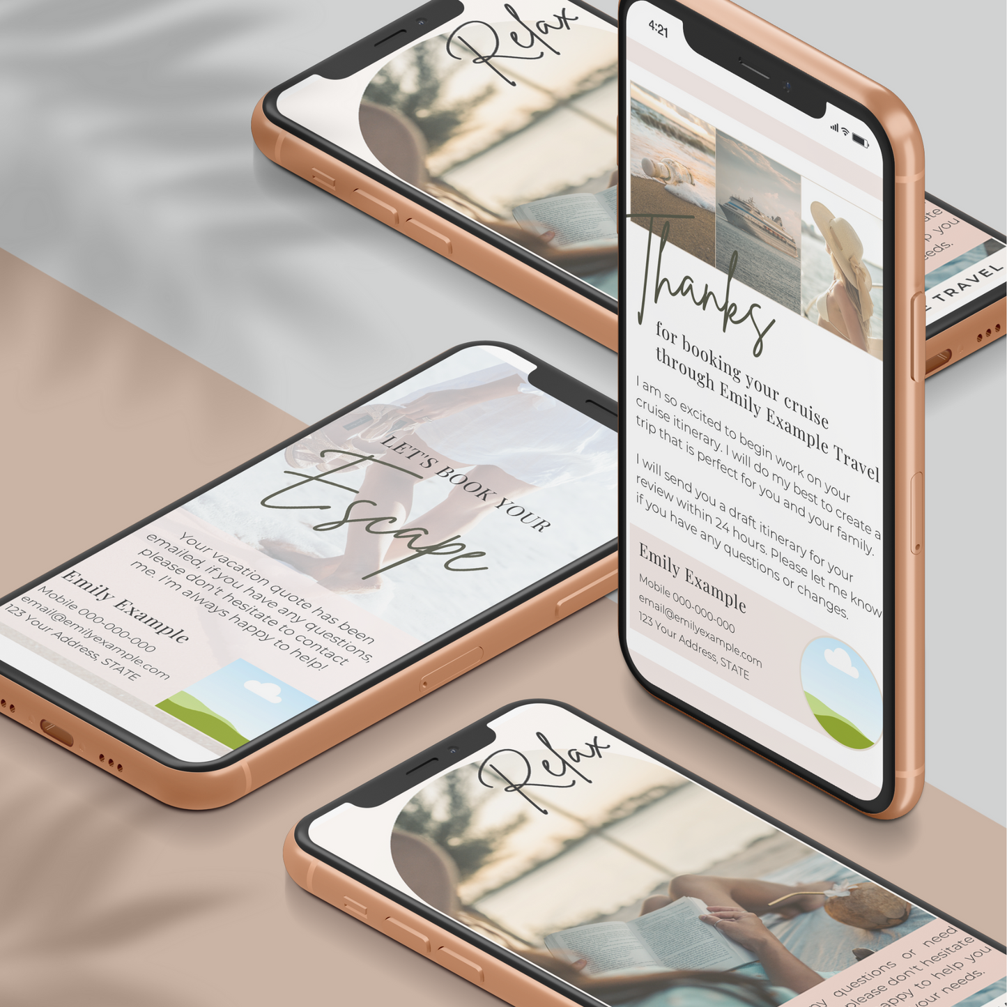 Quote to Booked - Canva Template