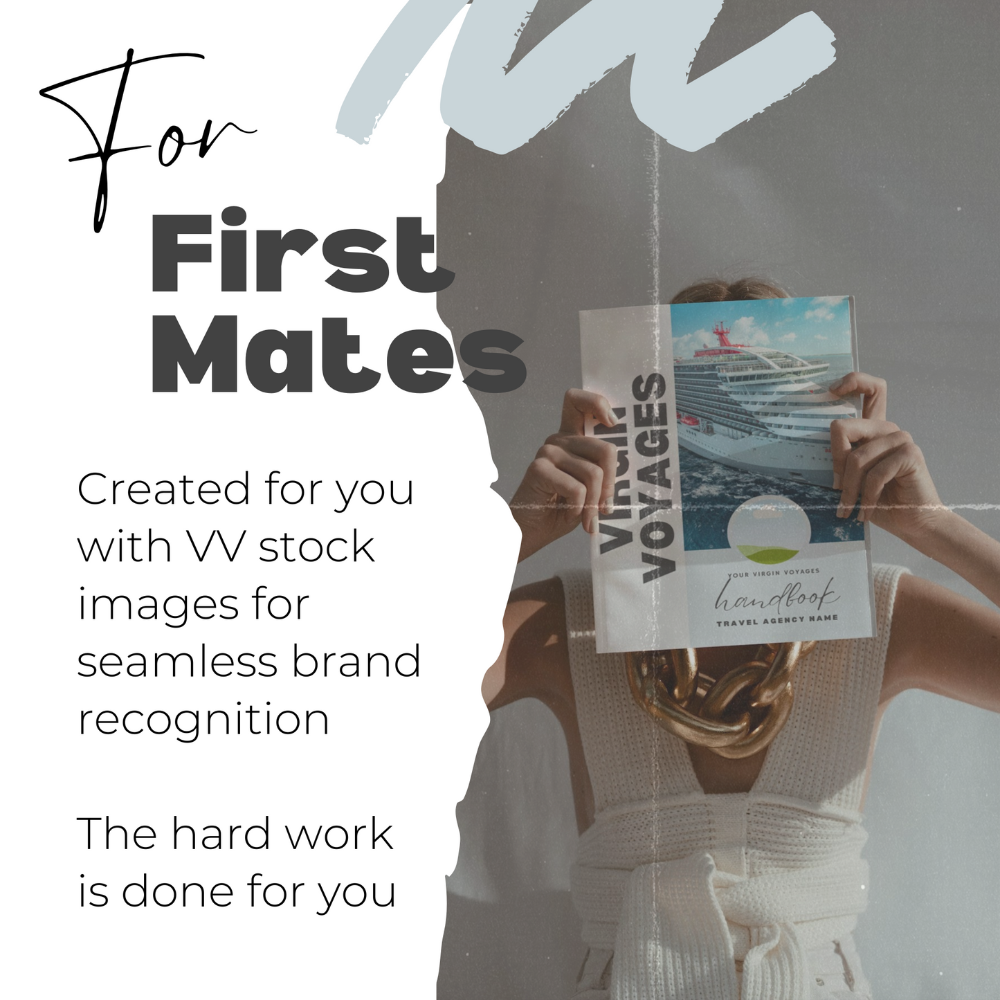 Virgin Voyages Cruise Handbook Canva Template for First Mates