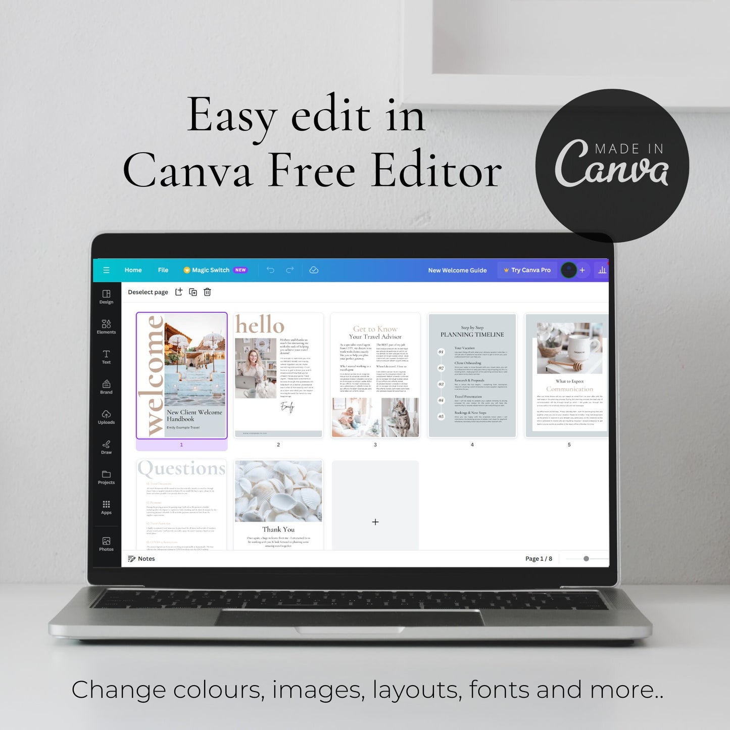 New Client Bundle - Canva Template