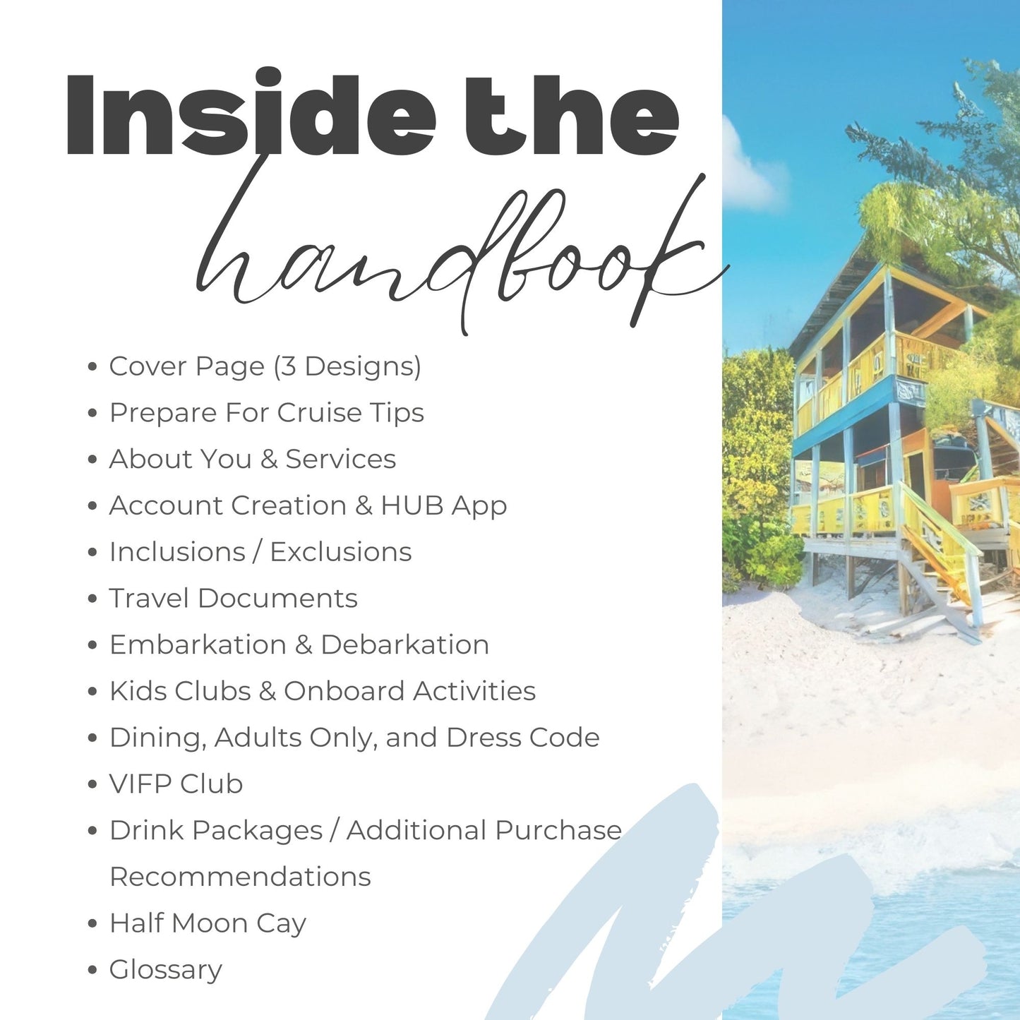 Carnival Cruise Handbook Canva Template