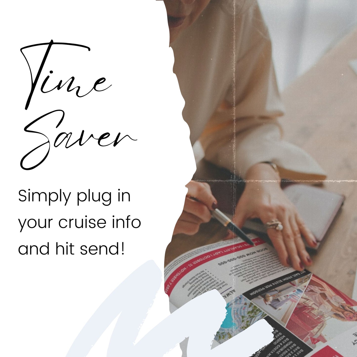 Virgin Voyages Cruise Marketing Flyer: Canva Template