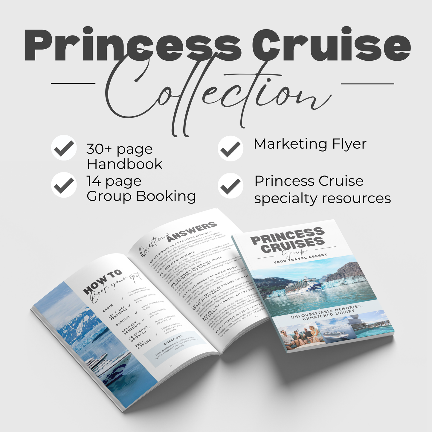 Princess Cruise Canva Template Collection