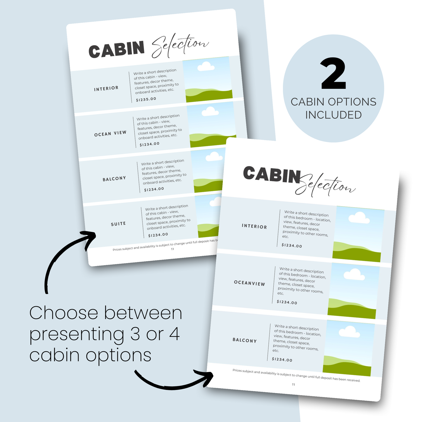 Princess Cruise Group Booking Canva Template for Travel Agents