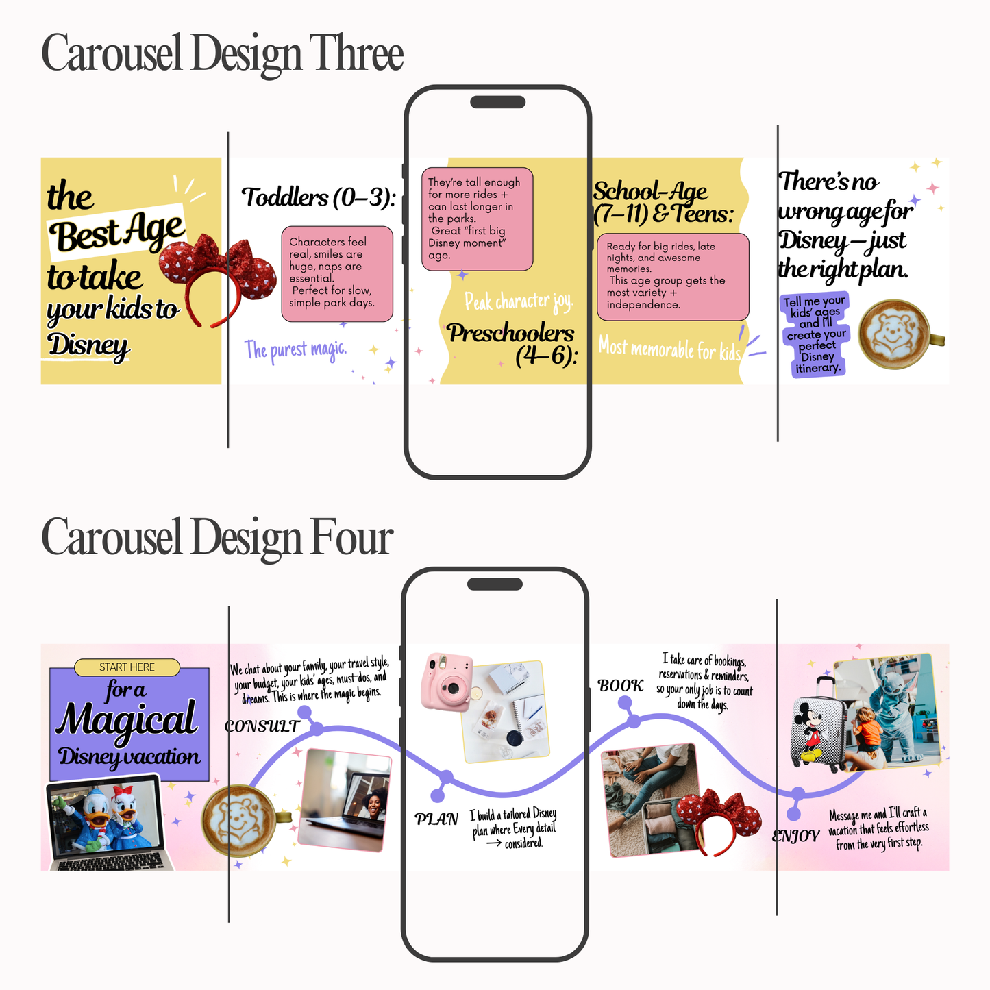 Seamless Carousel Template: Fairy Dust Version