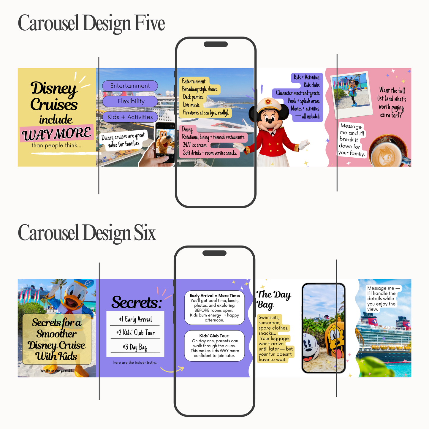 Seamless Carousel Template: Fairy Dust Version