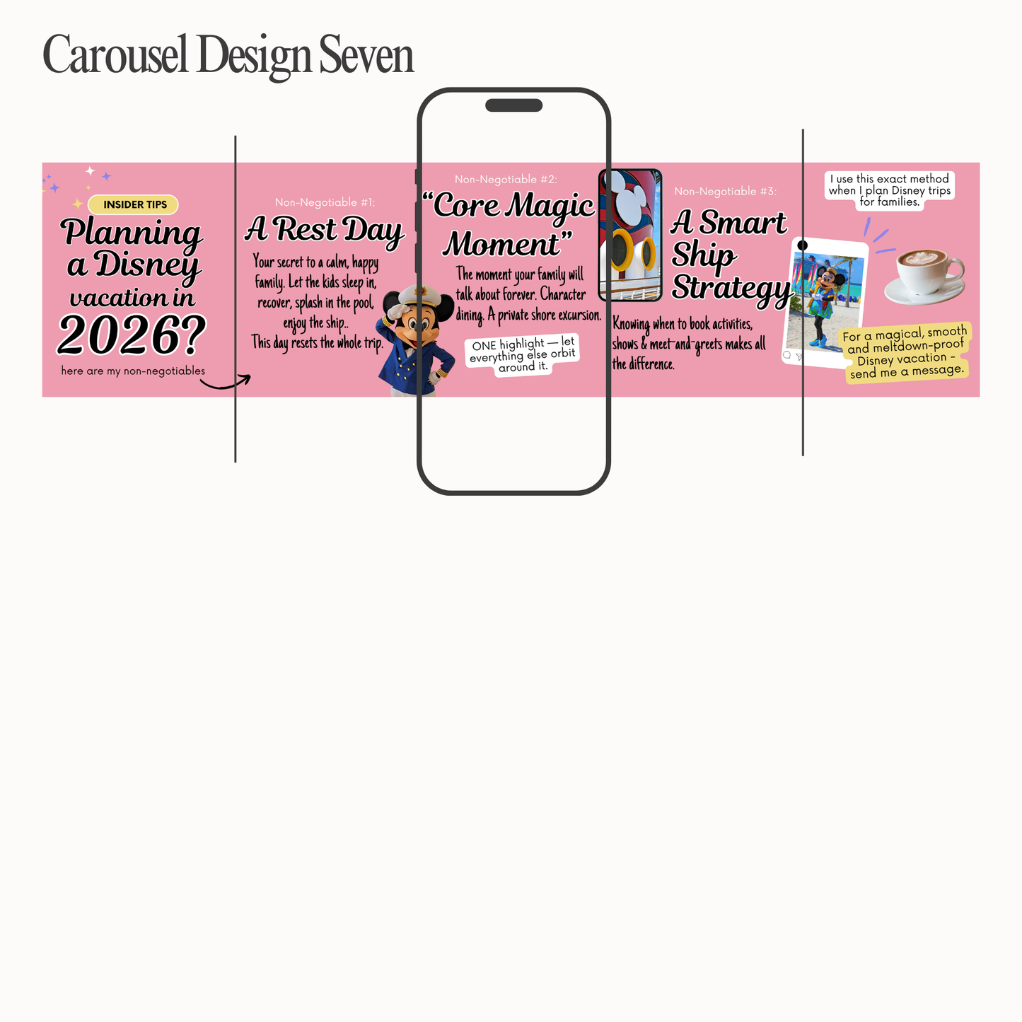 Seamless Carousel Template: Fairy Dust Version