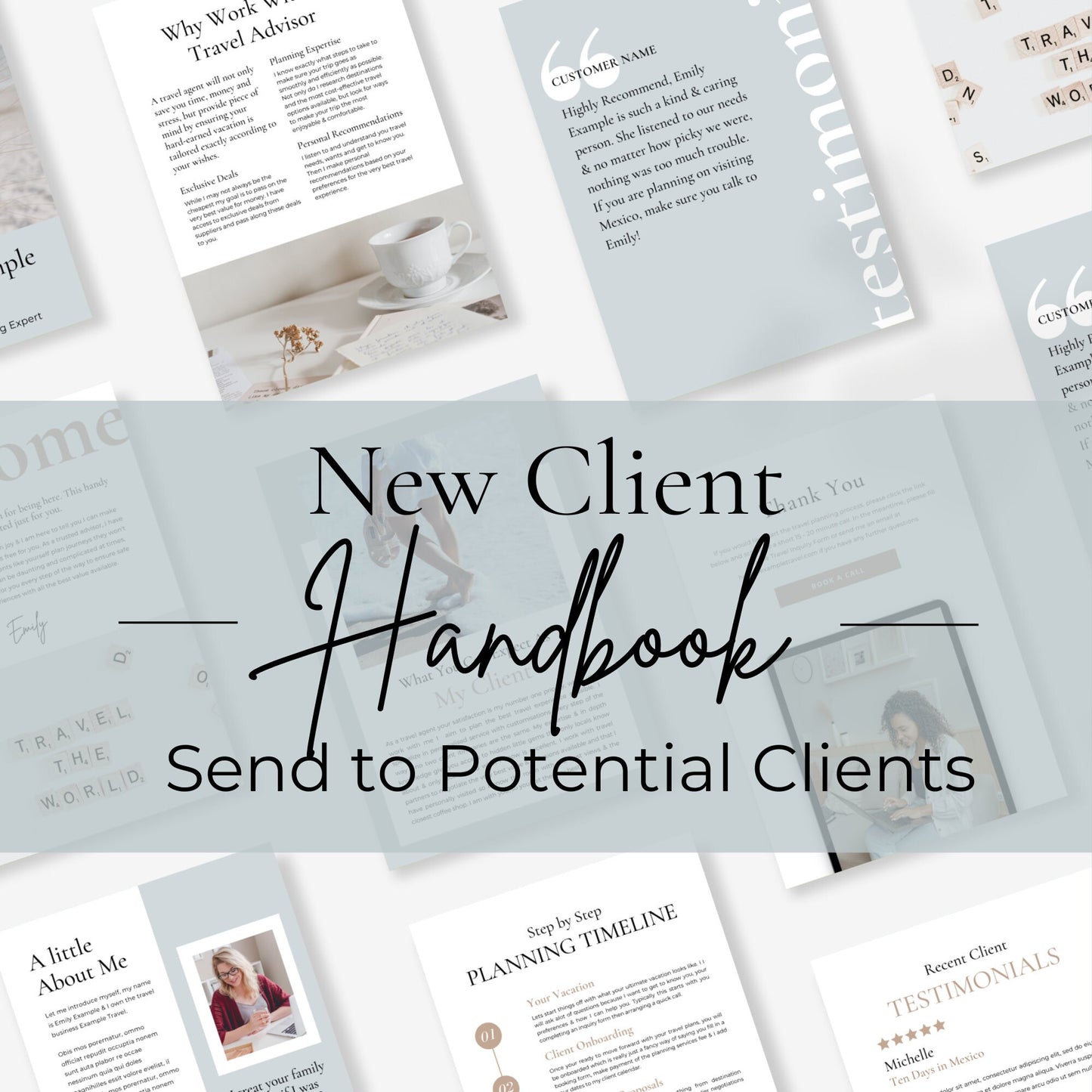 New Client Bundle - Canva Template