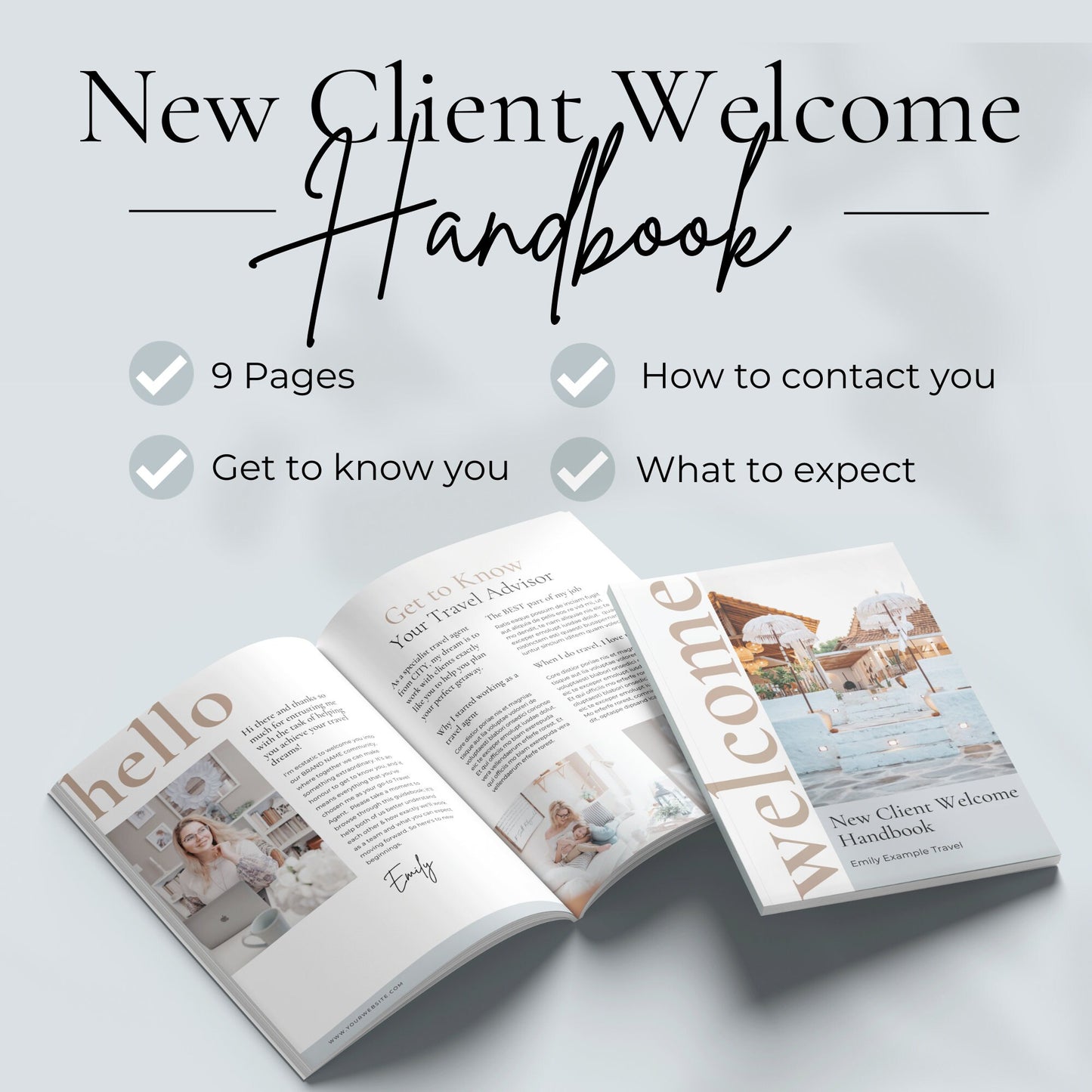 New Client Bundle - Canva Template